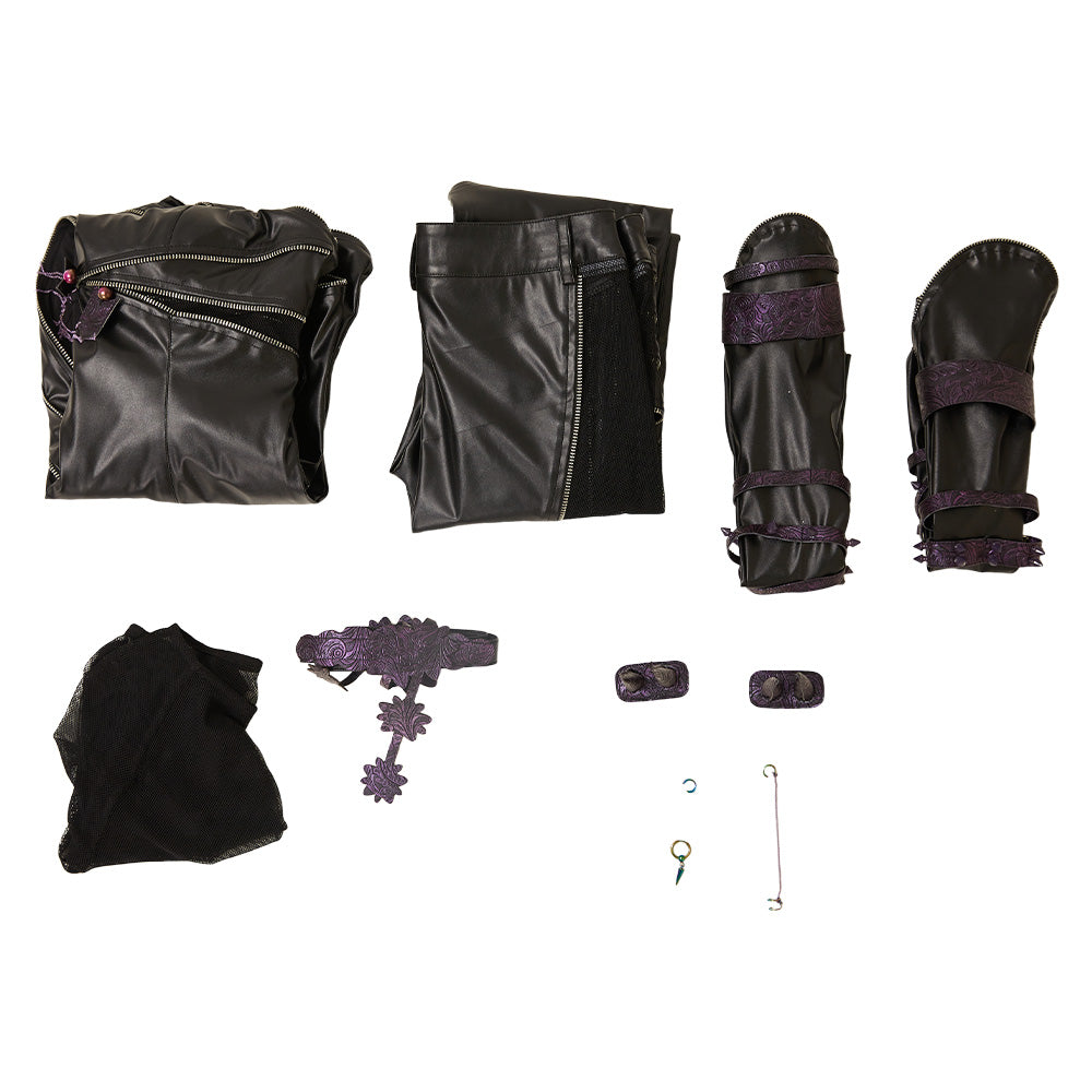 Mira schwarz Kostüm Set Kpop Demon Hunters Huntrix Mira Cosplay Outfits