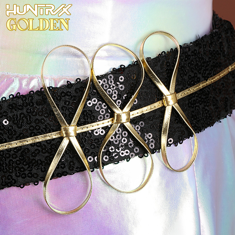Mira Golden Kostüm KPop Demon Hunters HUNTRIX Mira Cosplay Outfits