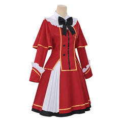 Mirika Huglia rot Kostüm Set Kunon the Sorcerer Can See Mirika Cosplay Outfit