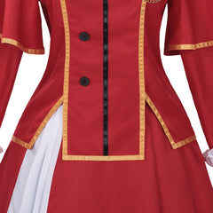 Mirika Huglia rot Kostüm Set Kunon the Sorcerer Can See Mirika Cosplay Outfit