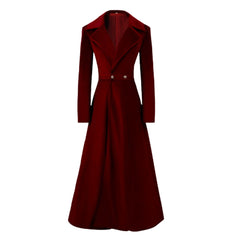 Mittelalter Kostüm Samt Trenchcoat Halloween Karneval Weihnachten Cosplay Outfit