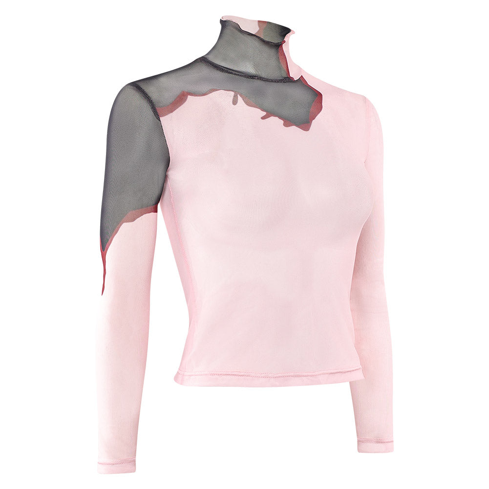 Mizi beige Oberteil Alien Stage Mizi Cosplay Outfit