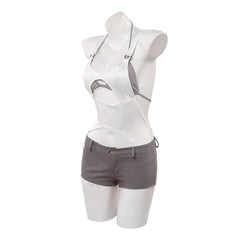 MIZi weiß grau Outfit Alien Stage MIZI Cosplay Kostüm
