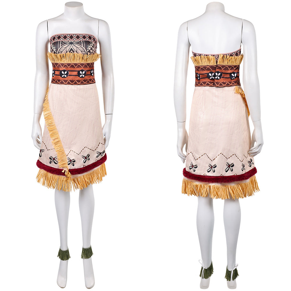 Moana 2026 Vaiana Damen Strand Outfit Cosplay Kostüm