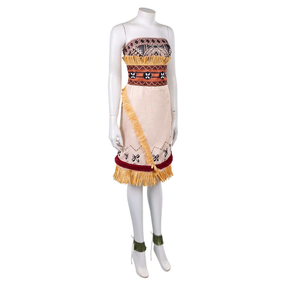 Moana 2026 Vaiana Damen Strand Outfit Cosplay Kostüm