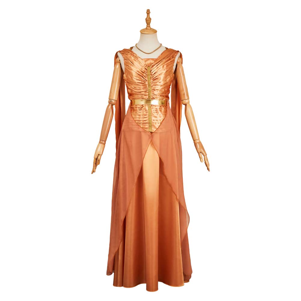 Mon Mothma gold Kostüm Set Cosplay Outfits