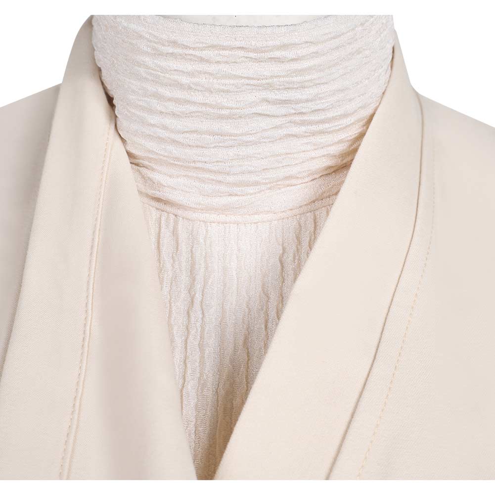 Mon Mothma weiß Robe Cosplay Outfits Kostüm