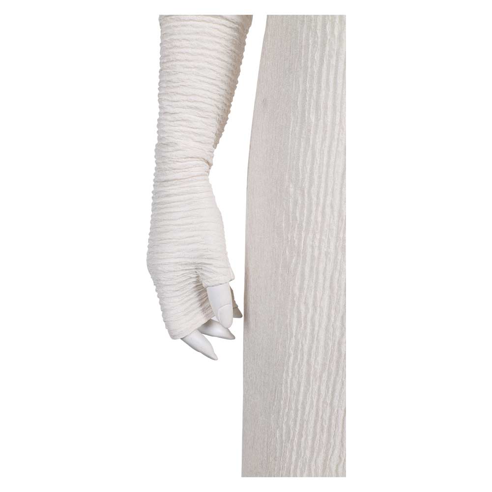 Mon Mothma weiß Robe Cosplay Outfits Kostüm