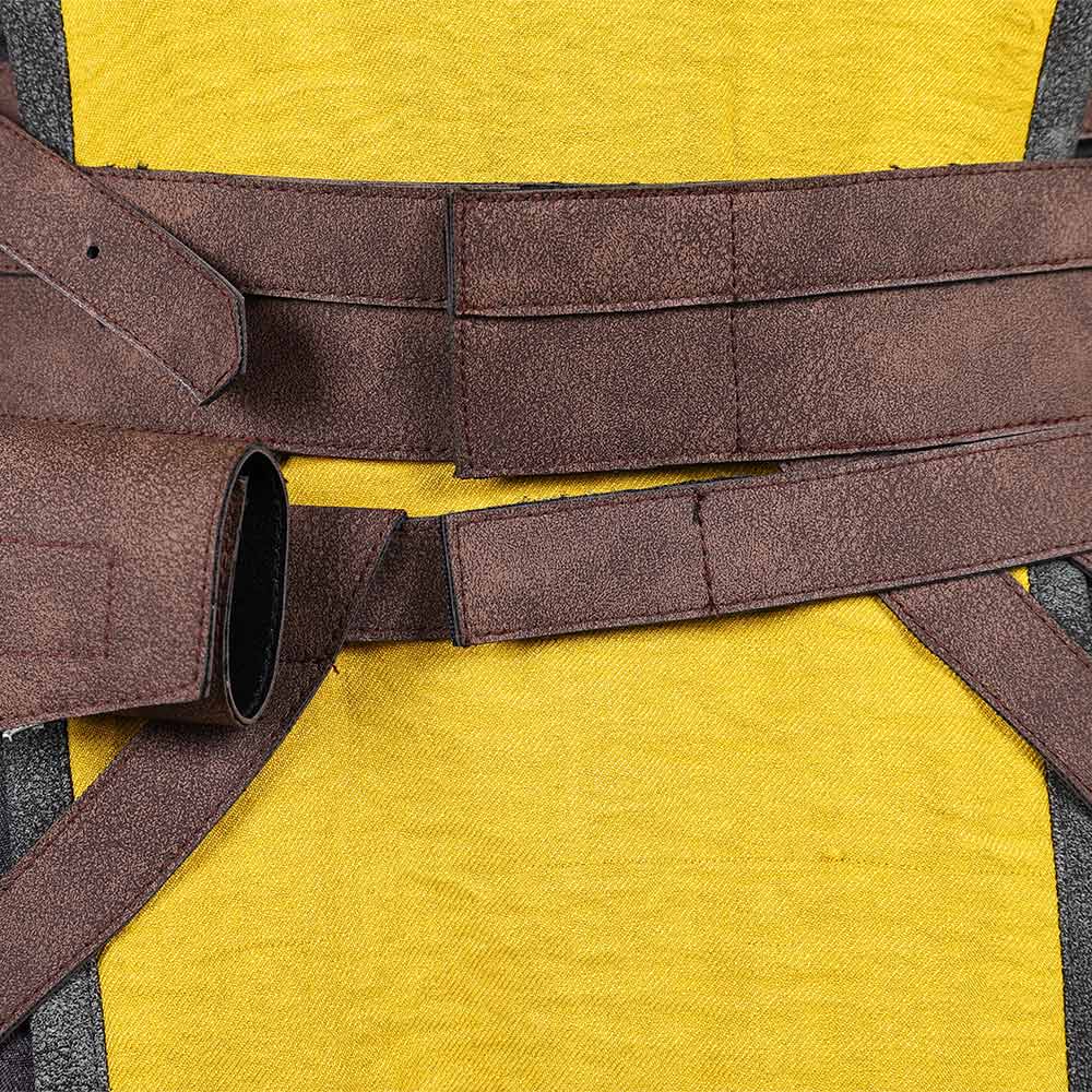 Mortal Kombat Scorpion gelb Outfits Cosplay Kostüm