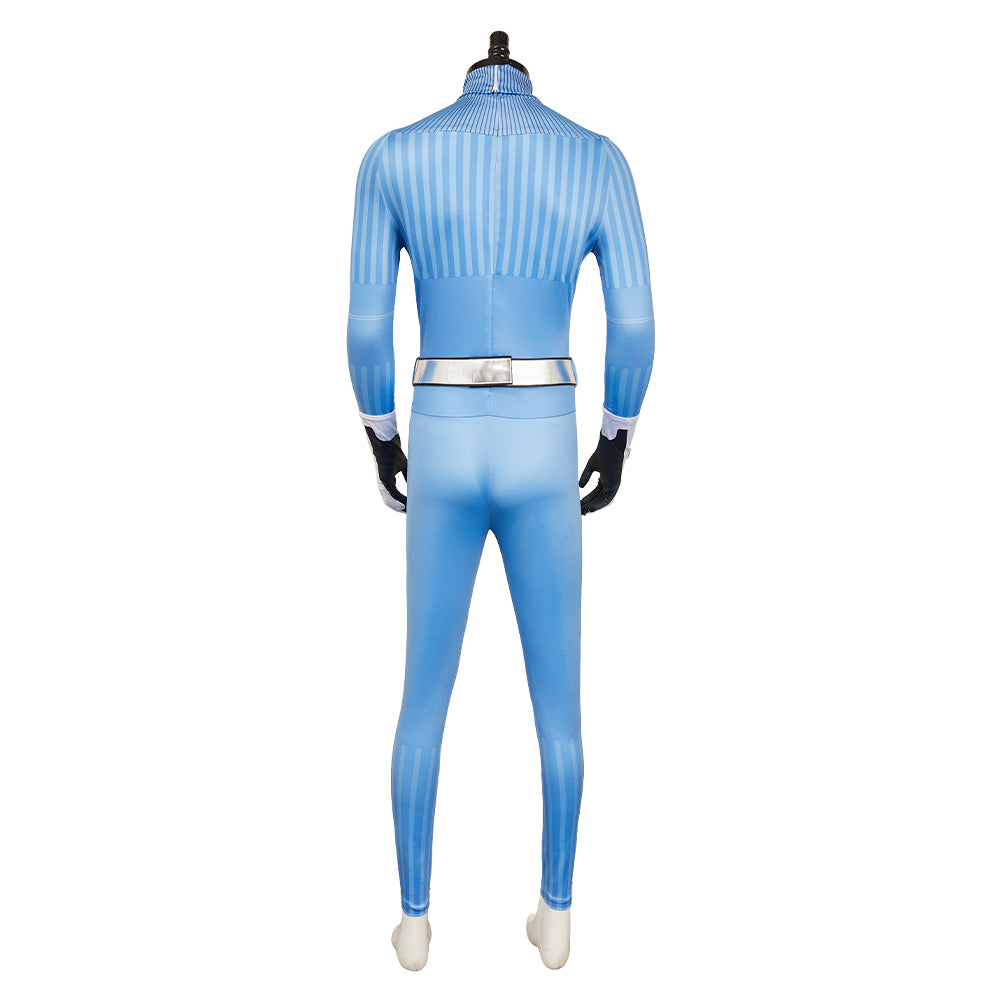 Mr. Fantastic blau Bodysuit The Fantastic Four Mister Fantastic Cosplay Jumpsuit