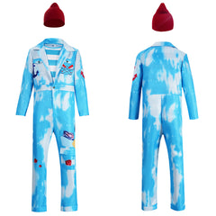 Mr. Smee blau Kostüm Set Descendants: Wicked Wonderland Mr. Smee Cosplay Outfit