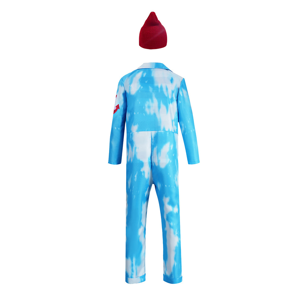 Mr. Smee blau Kostüm Set Descendants: Wicked Wonderland Mr. Smee Cosplay Outfit