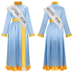 Mrs. Banks Kleid Mary Poppins Mrs. Banks blau Outfit