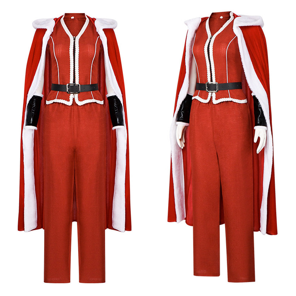 Mrs. Claus Kostüm Set Violent Night 2 Mrs. Claus Cosplay Outfit