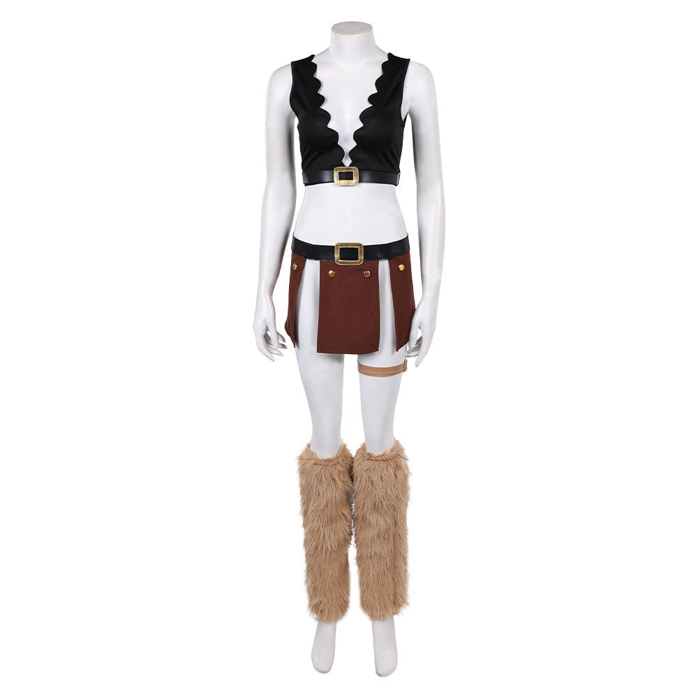 Nami Kostüm Set One Piece Nami gelb Cosplay Kostüm