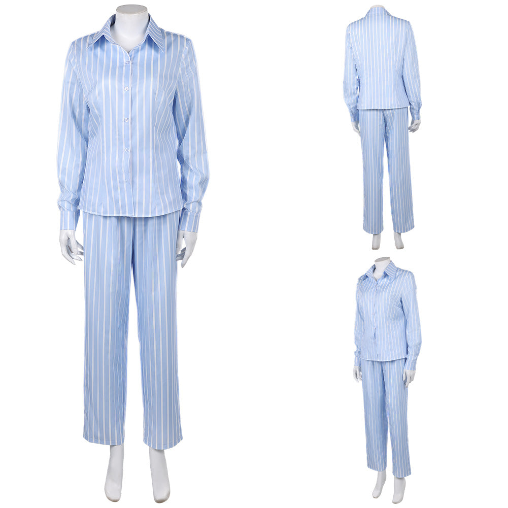 Nami Kostüm Set One Piece: Into The Grand Line - Fan Event Nami blau Outfit	