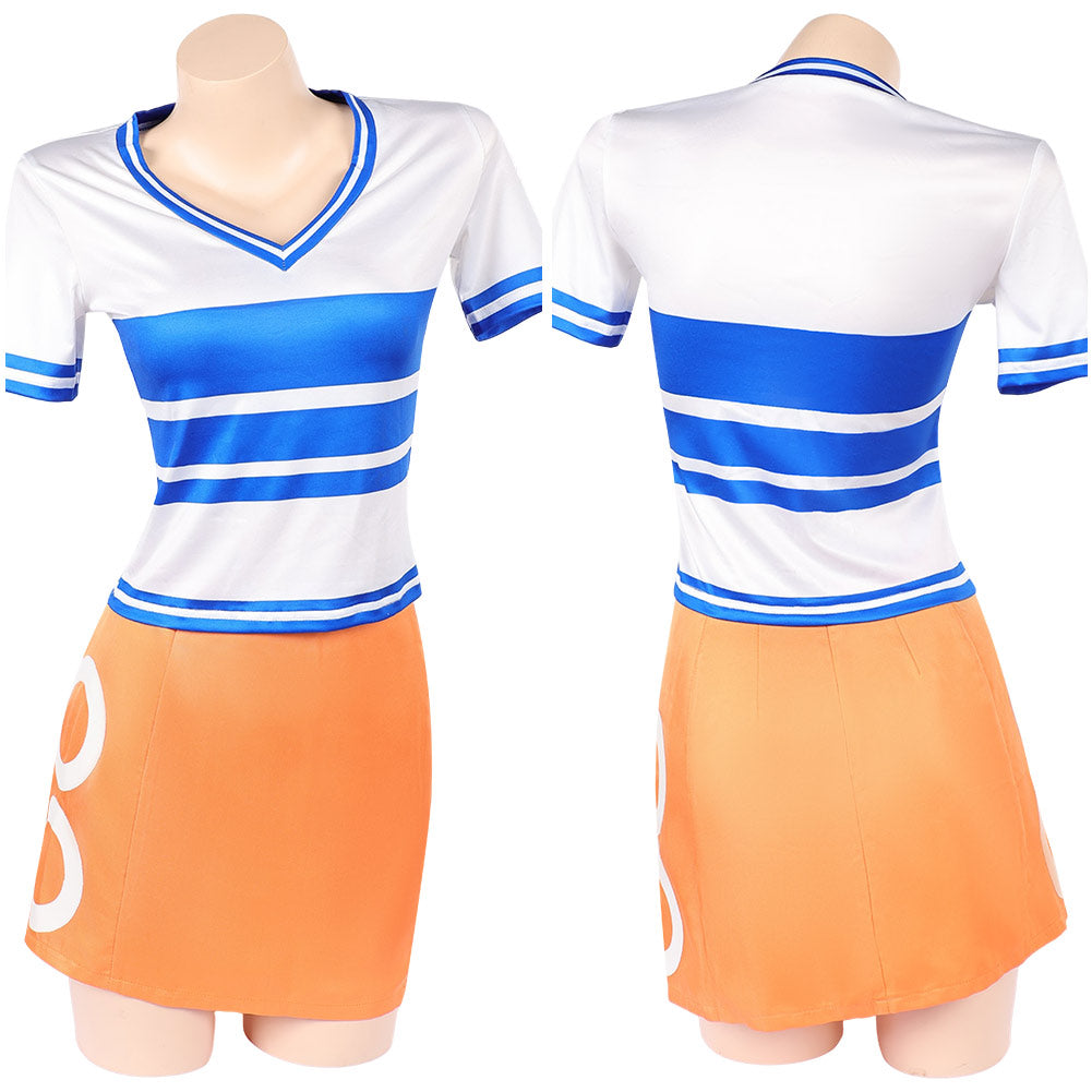 Nami Sommer Outfit One Piece Nami Cosplay Kostüm