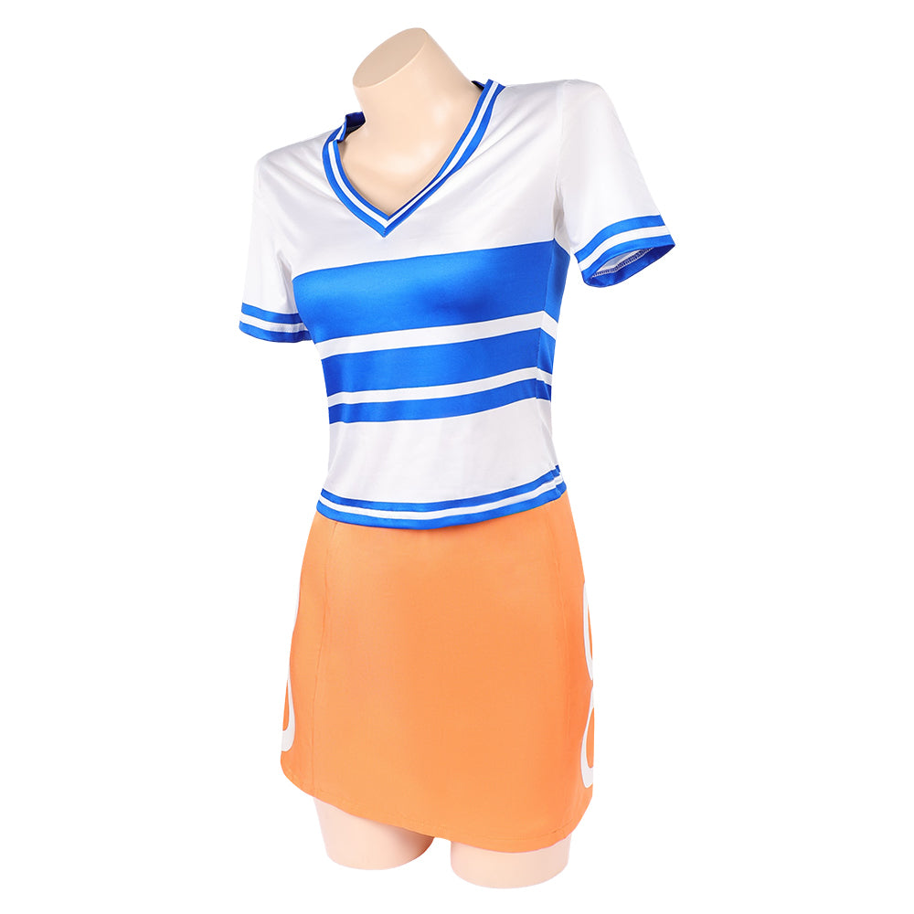 Nami Sommer Outfit One Piece Nami Cosplay Kostüm
