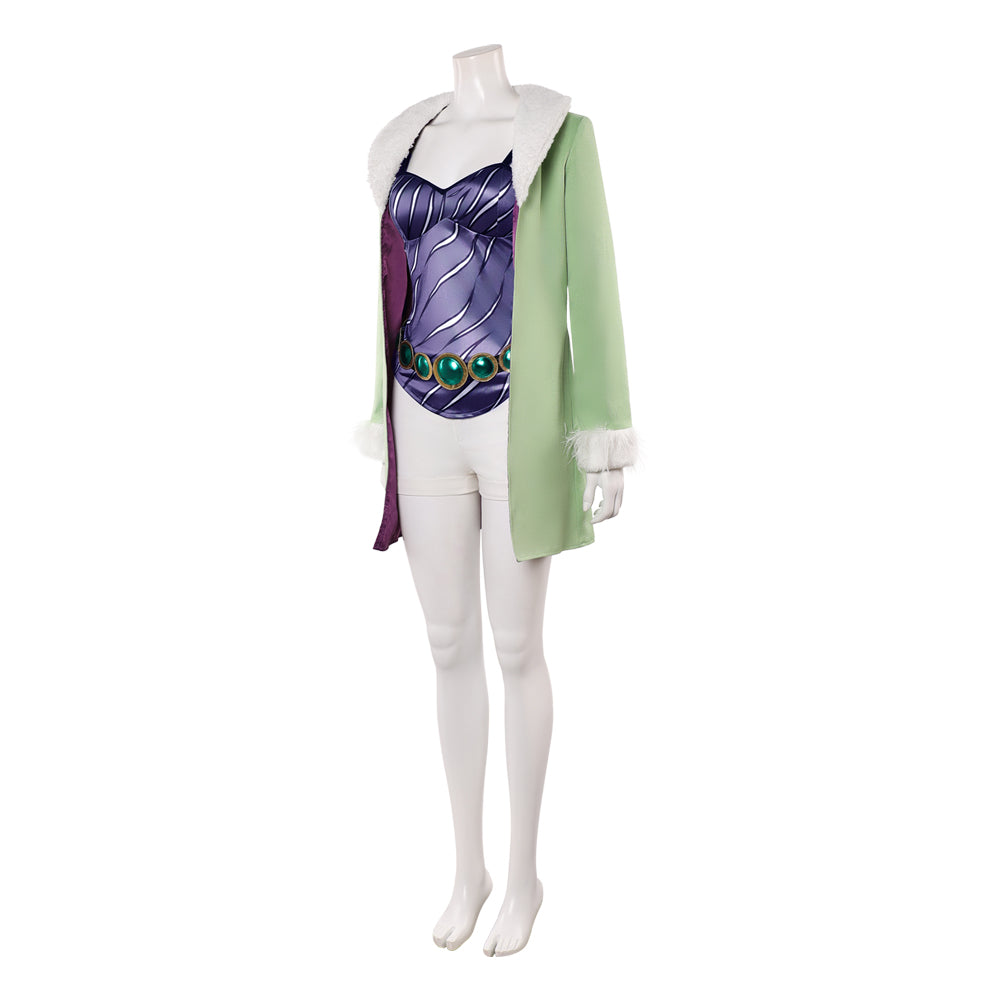 Nefertari Vivi Kostüm Set One Piece Miss Wednesday Cosplay Outfit