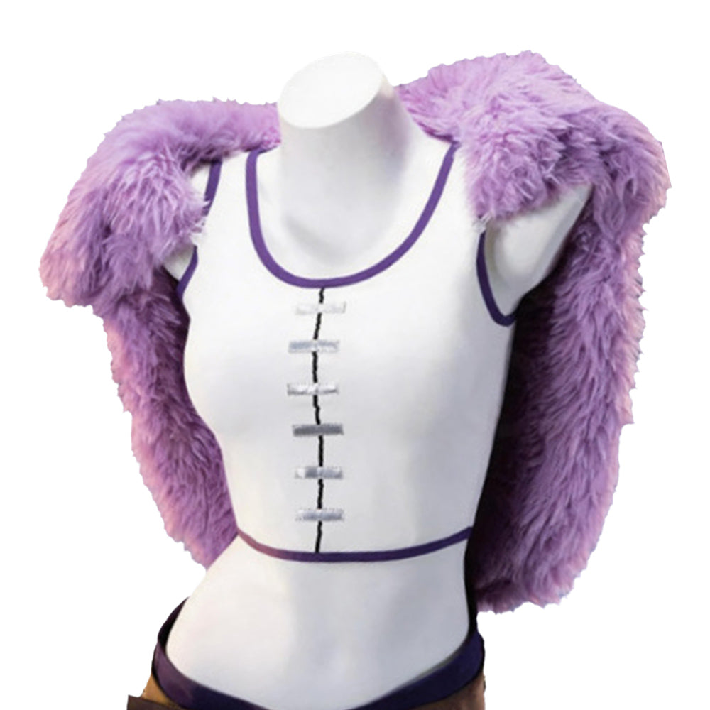 Nico Robin lila Kostüm Set One Piece Robin Cosplay Outfit