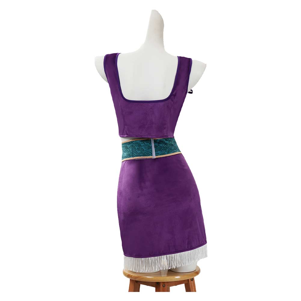 Nico Robin lila Outfit One Piece Nico Sommer Cosplay Kostüm