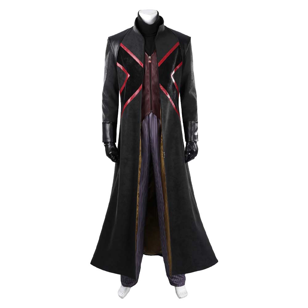 Nightcrawler schwarz Kostüm Set Doomsday Kurt Wagner Cosplay Outfit