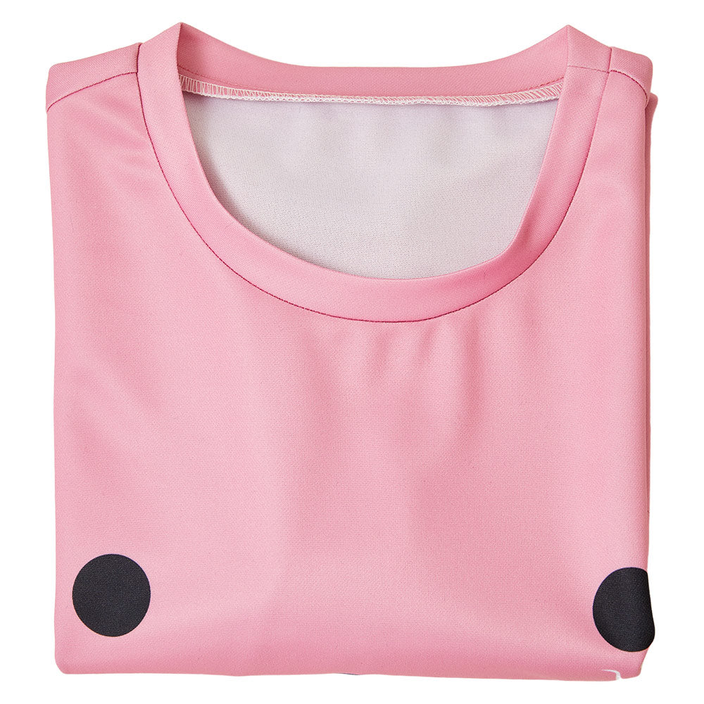 Nnu-Anu-Kf Pink T-Shirt Takopi's Original Sin Takopi Cosplay Outfits