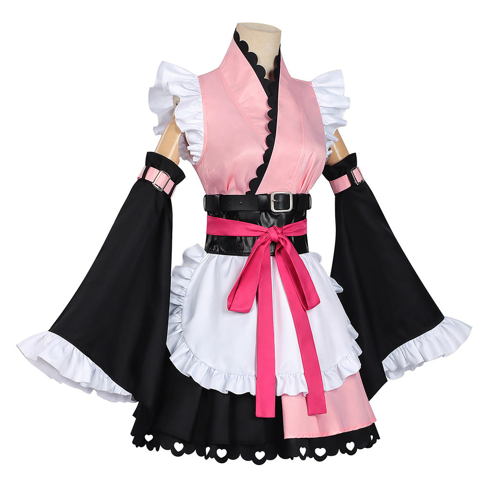 Noi Komazawa rosa Uniform Cosmic Princess Kaguya Noi Cosplay Outfit