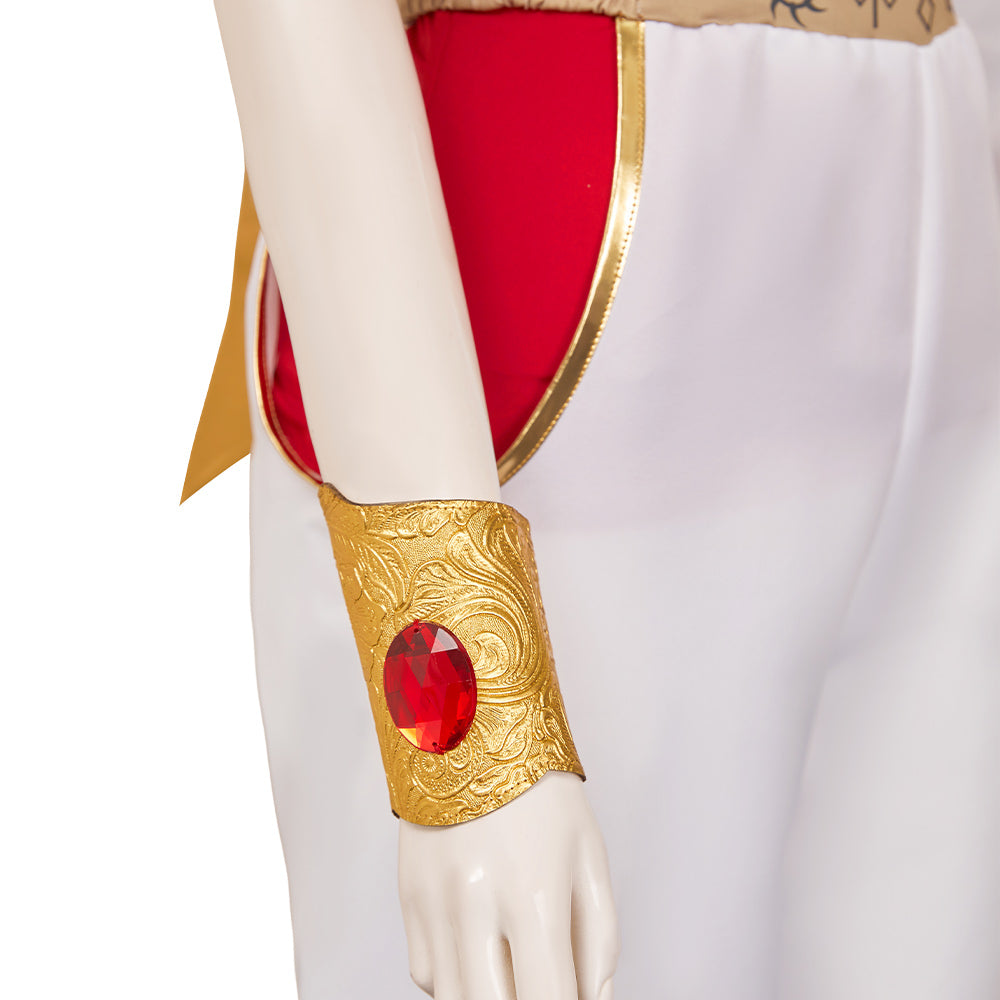Nova Bright Kostüm Zombies 4: Dawn of the Vampires Nova weiß Cosplay Outfits