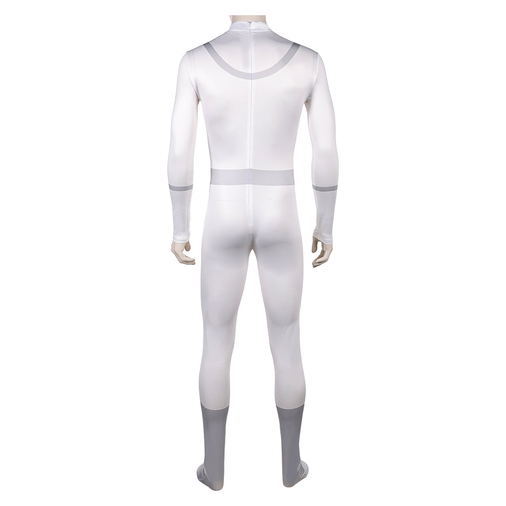 Omni-Man weiß Jumpsuit Invincible Viltrumites Nolan Grayson Cosplay Outfit