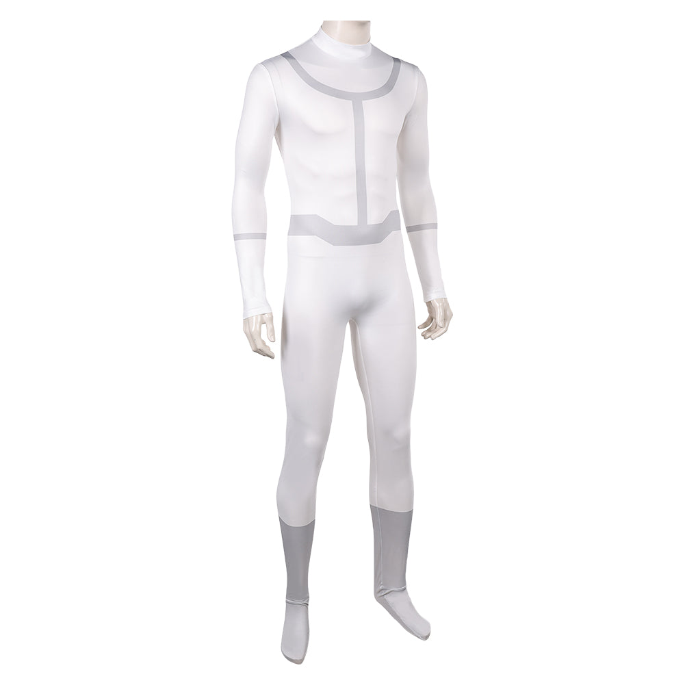 Omni-Man weiß Jumpsuit Invincible Viltrumites Nolan Grayson Cosplay Outfit