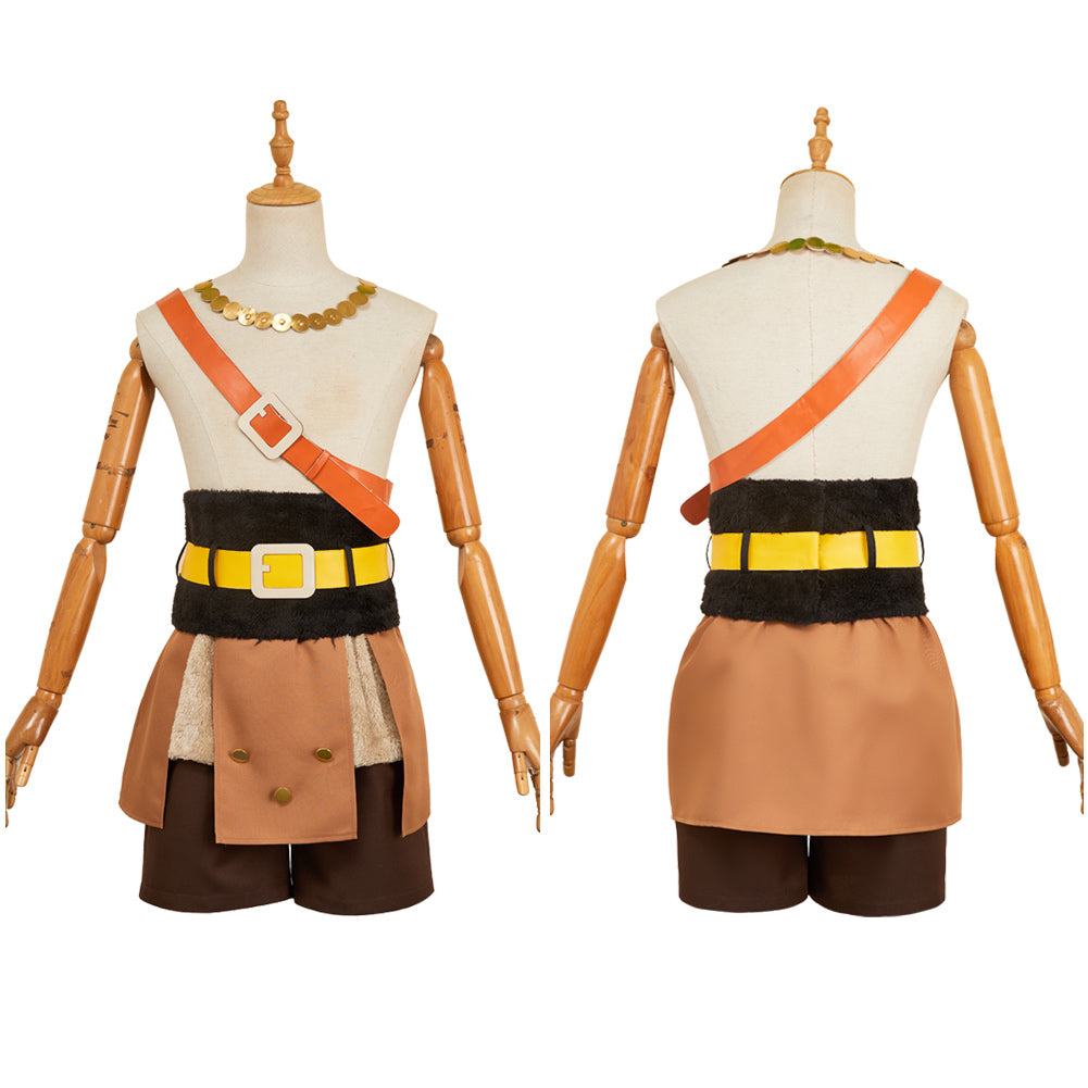 One Piece Elbaph Arc Luffy Kostüm Set Luffy Cosplay Outfits