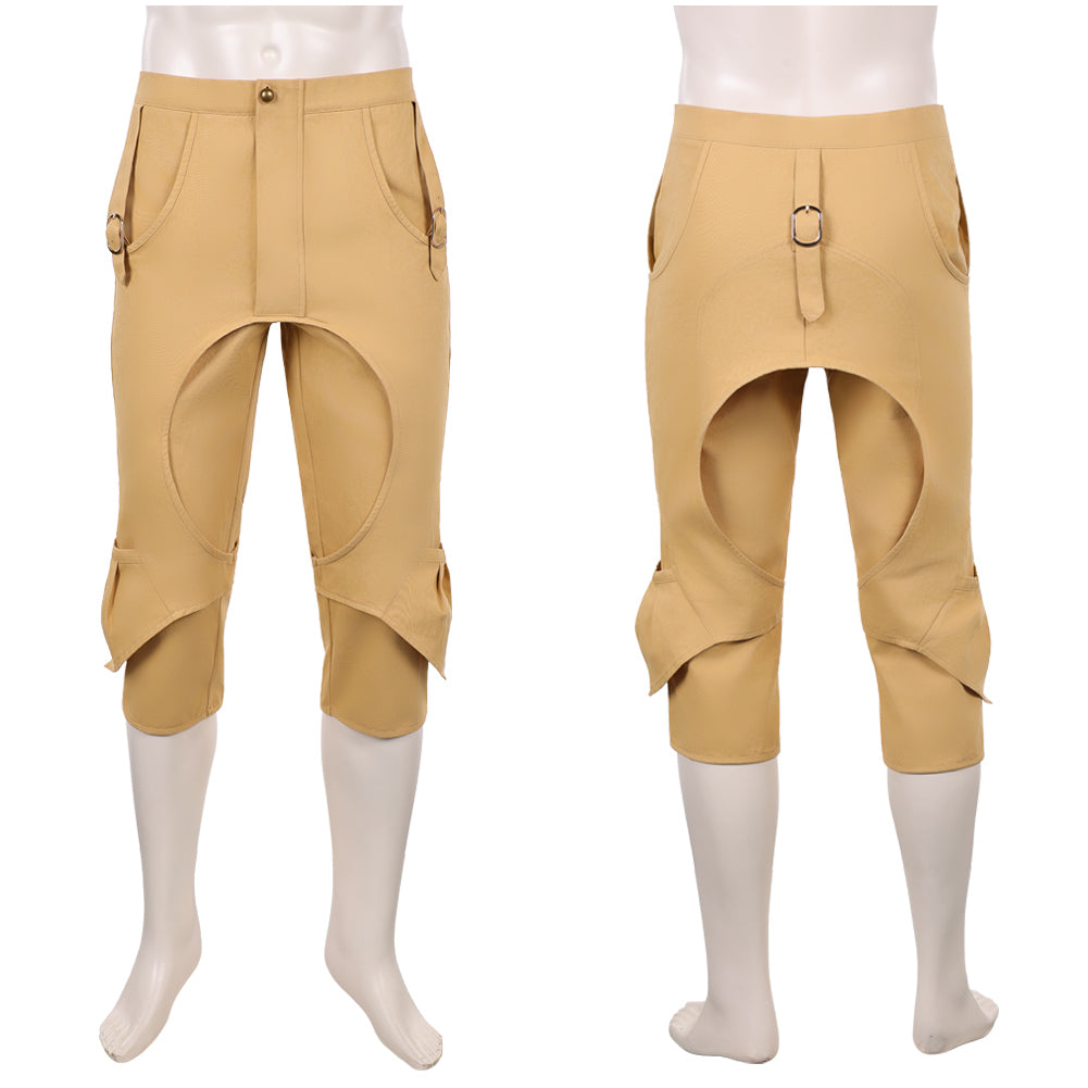 ONE PIECE FILM RED Monkey D. Luffy Hose Cosplay Outfit	  