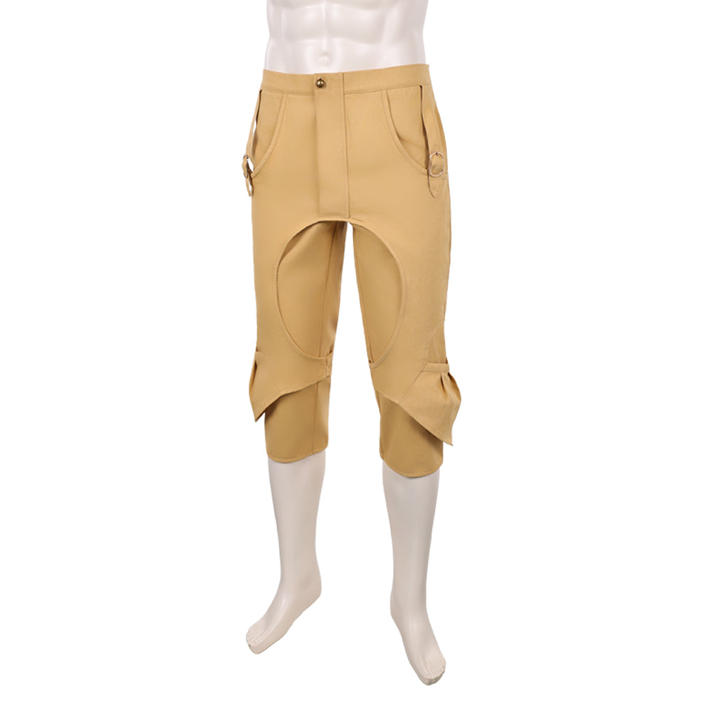 ONE PIECE FILM RED Monkey D. Luffy Hose Cosplay Outfit	  