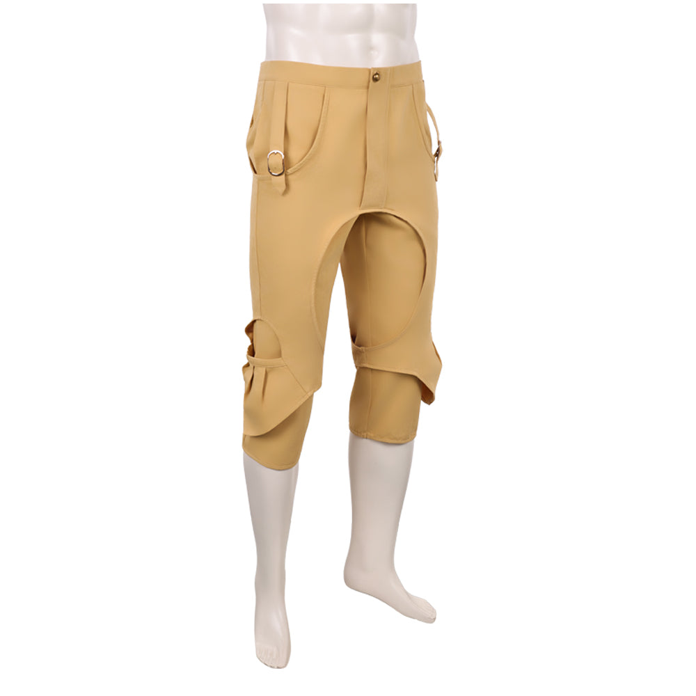 ONE PIECE FILM RED Monkey D. Luffy Hose Cosplay Outfit	  