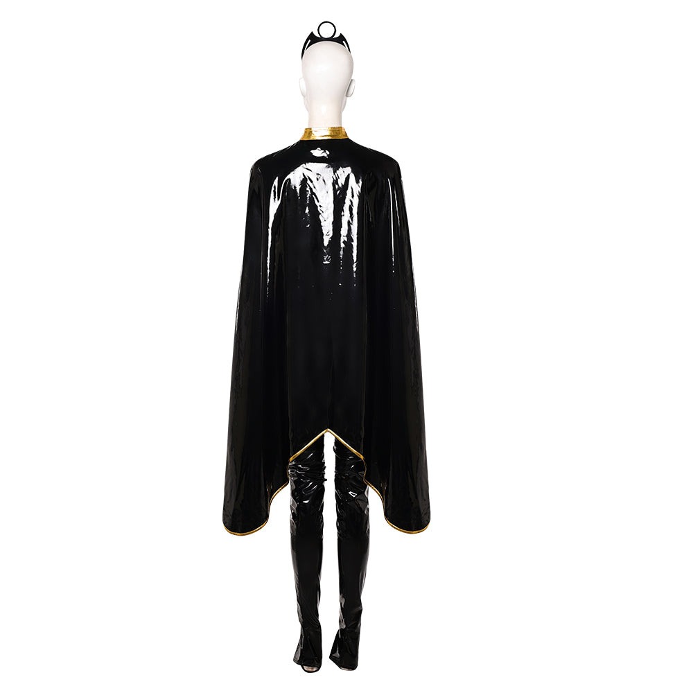 Ororo Munroe schwarz Jumpsuit X-Men '97 Storm Cosplay Kostüm