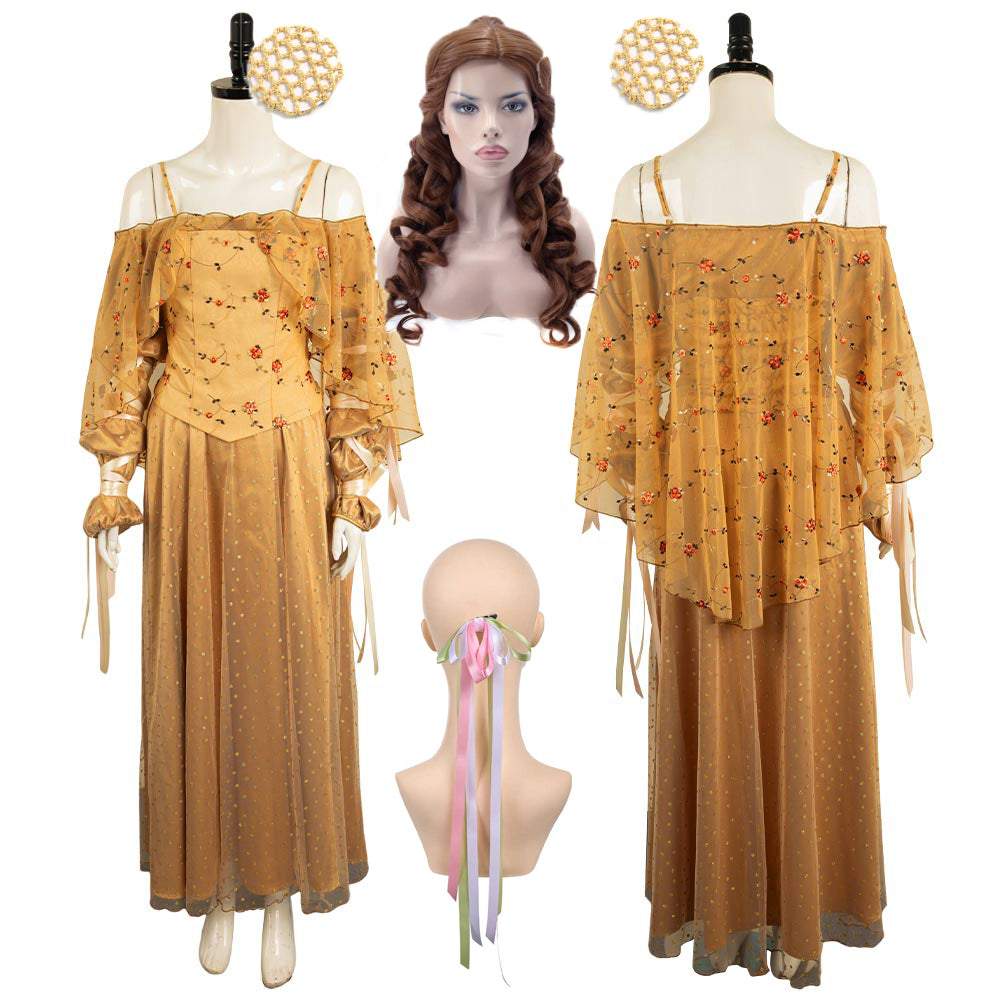 Padme Naberrie Amidala Summer Meadow Dress Cosplay Kostüm Set Cosplay Outfits