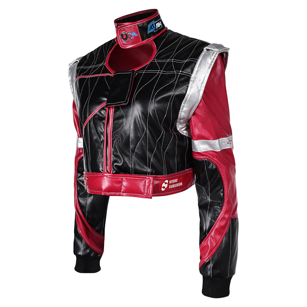 PANAM PALMER Kunstleder Jacke Cyberpunk 2077 Panam Cosplay Kostüm