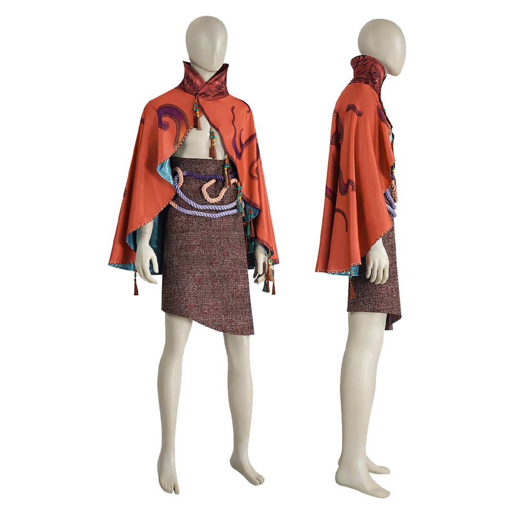 Peylak rot Outfit Avatar: Fire and Ash Peylak Cosplay Kostüm