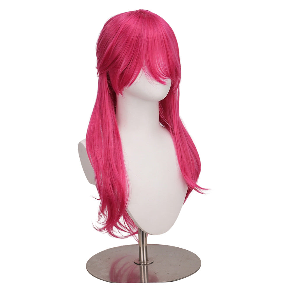 Pink Hitzebeständiges Haar Descendants: Wicked Wonderland Pink Cosplay Perücke 