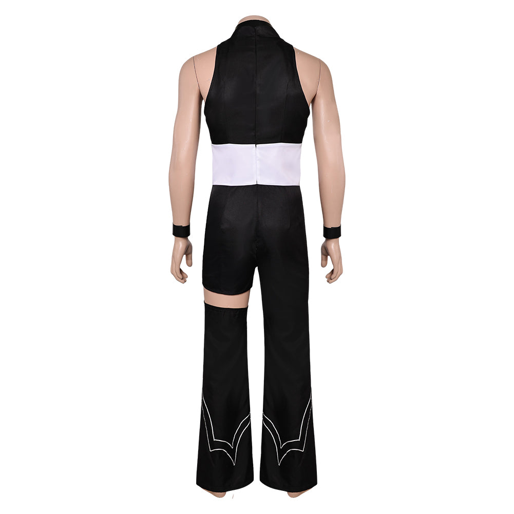 Polyurethane schwarz Kostüm Set Panty & Stocking POLYURETHANE Outfits