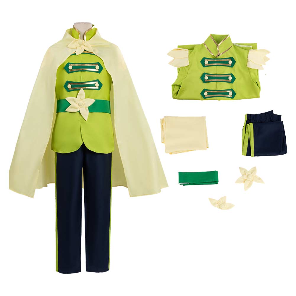 Prince Naveen Kostüm Set The Princess and the Frog Prince Naveen Cosplay Outfit