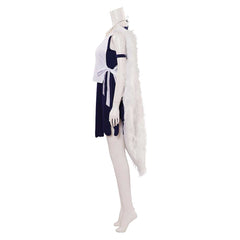 Princess Mononoke San weiß Kostüm Mononoke-hime Cosplay Outfits