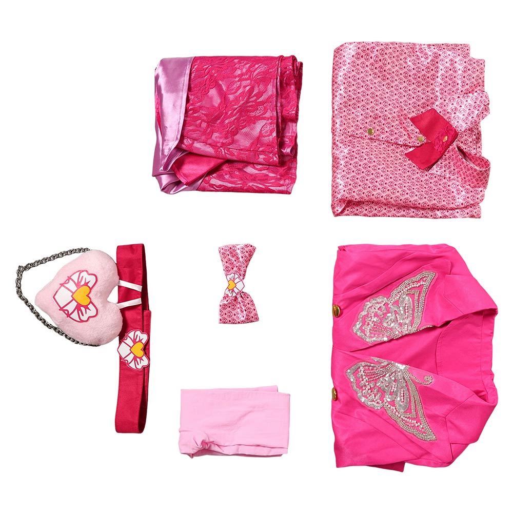 Princess Pink Hearts rosa Kostüm Descendants: Wicked Wonderland Pink Outfit