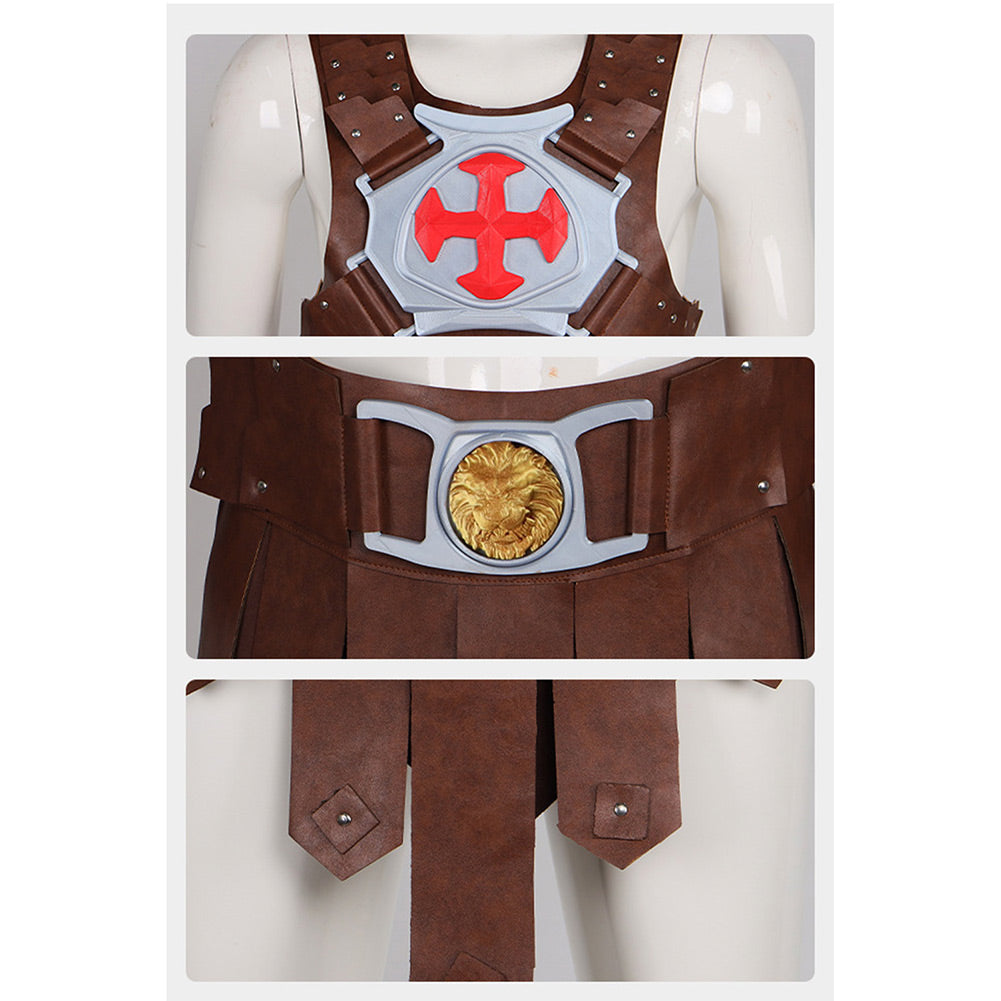 Prinz Adam Kostüm Set Masters of the Universe 2026 He-Man Cosplay Outfit