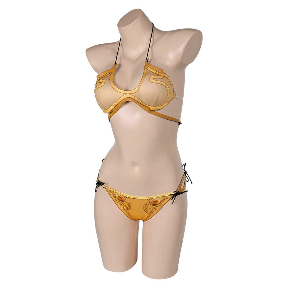 Prinzessin Leia Sommer 2tlg. Badeanzug Damen Bademode Bikini