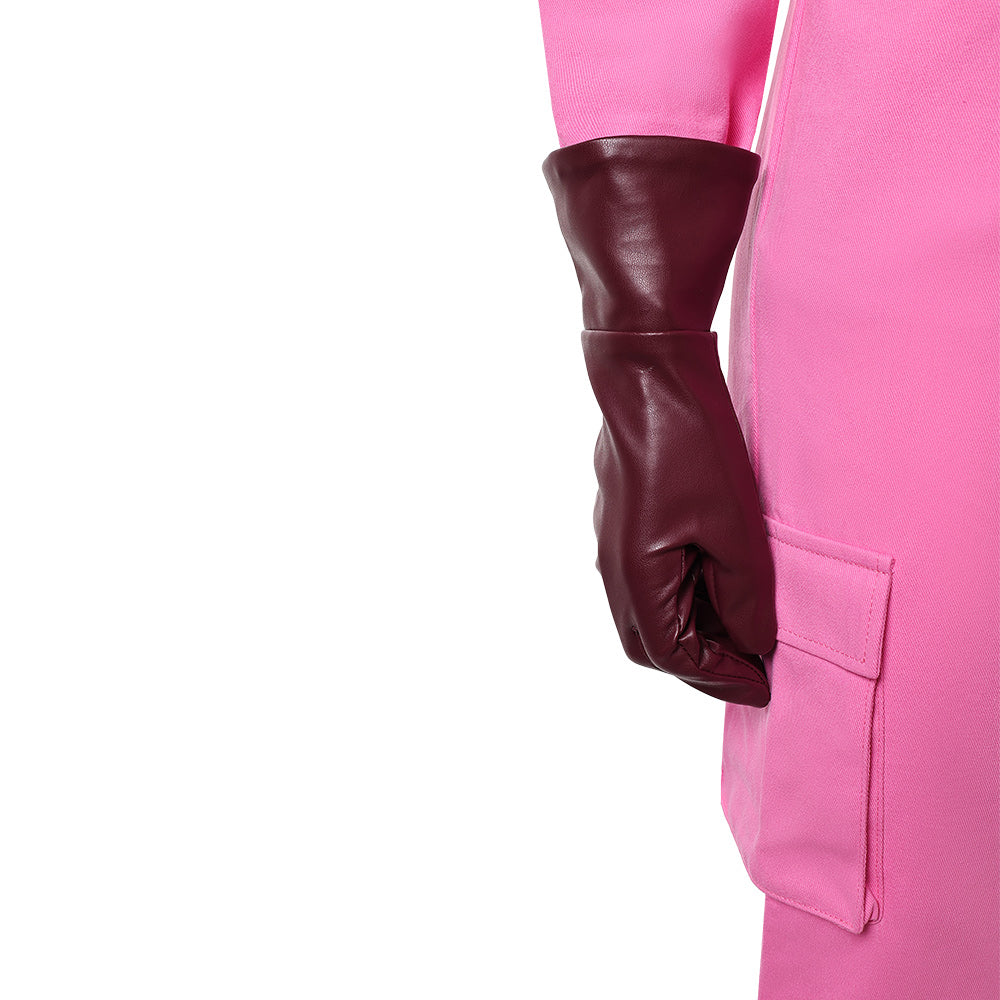 Prinzessin Peach rosa Jumpsuit Der Super Mario Galaxy Film Cosplay Kostüm