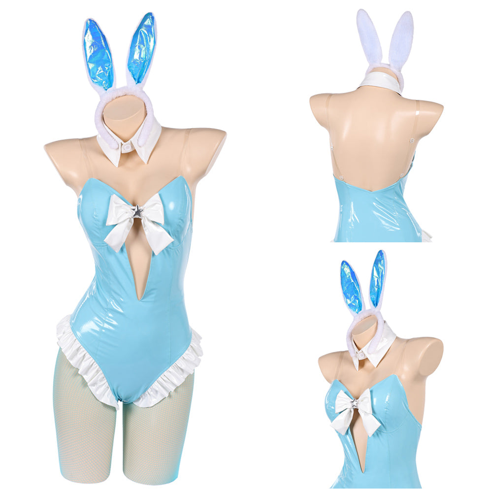 Prinzessin Rosalina Bunnygirl Kostüm Super Mario Rosetta Cosplay Outfit