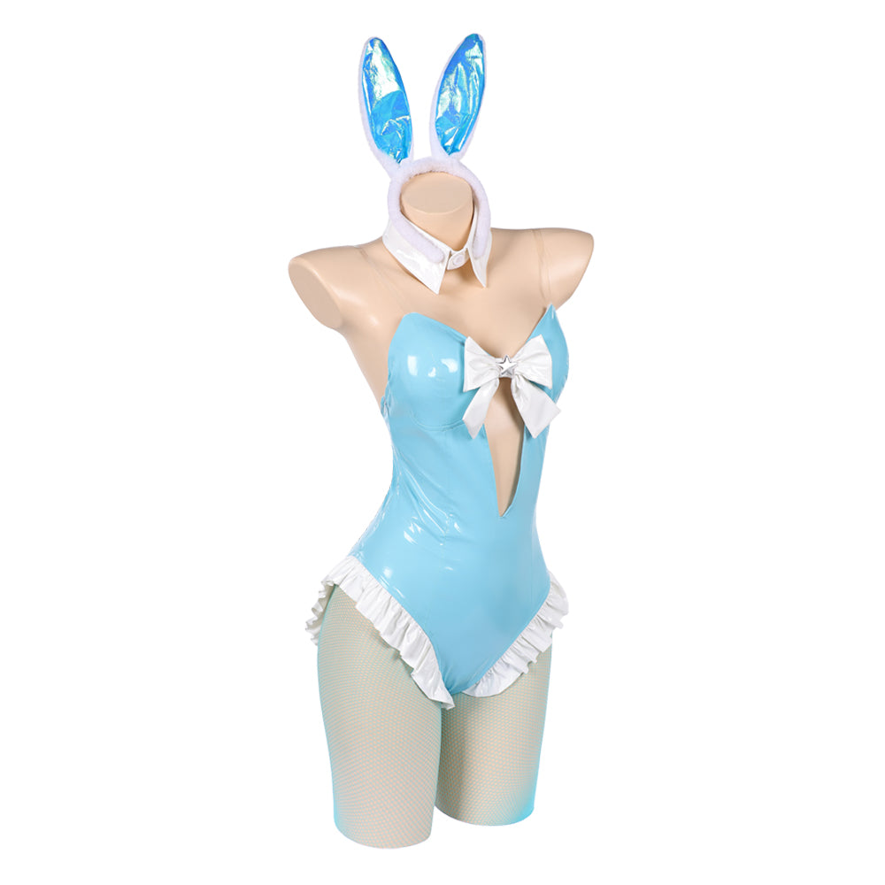 Prinzessin Rosalina Bunnygirl Kostüm Super Mario Rosetta Cosplay Outfit
