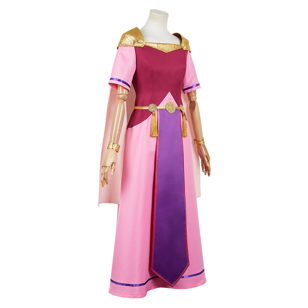 Prinzessin Zelda Kleid The Legend of Zelda: Echoes of Wisdom Zelda Cosplay Kostüm